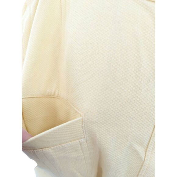 Sigrid Olsen Women Sunny Yellow Long Sleeve Cotton Jacket Size 16 - Picture 5 of 12